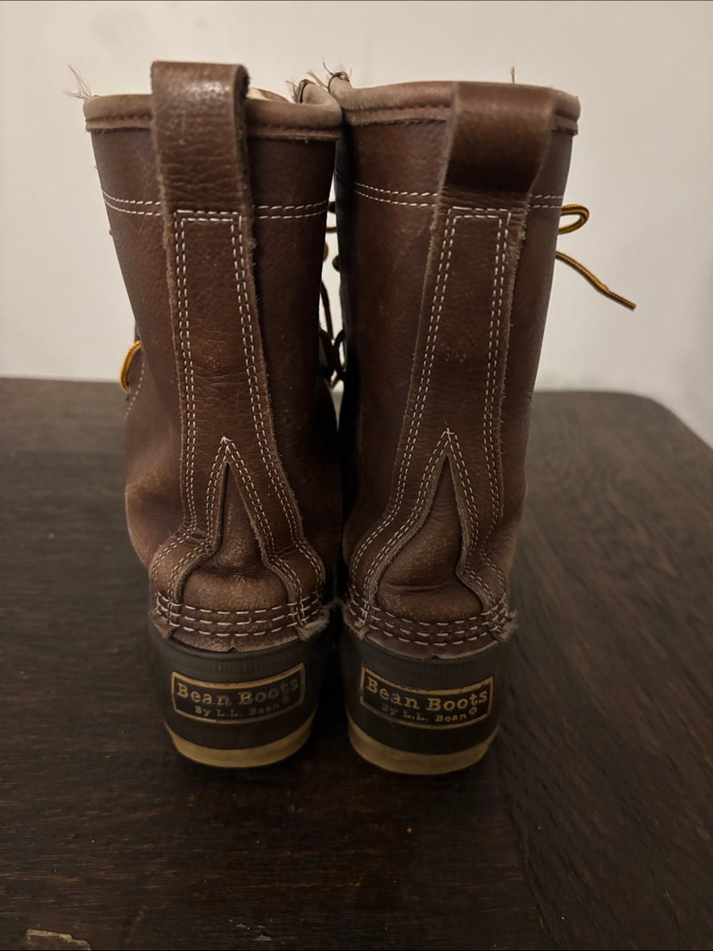 L.L. Bean Boots. 8” Shearling lined insulated. Sz 7